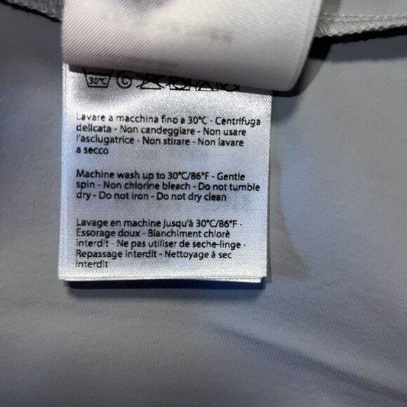 SAVE THE DUCK Light Grey Kathrine Rain Jacket Windbreaker-M NWT! - Picture 11 of 11